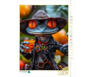 Puzzle · Tarzan a appelé - il Veut récupérer sa Feuille | 1000 pièces · Format assemblé 64 × 48 cm · CALVENDO Puzzle