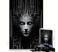 Puzzle Techno Visage pour Adolescents 1000 pièces Améliore la mémoire Amusant et Silencieux Bords précis Cadeau Artistique 38x26cm