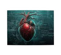 Puzzle technologique en bois de 500 pièces pour adultes - Puzzle stimulant pour taille de jeu 38,1 x 50,1 cm