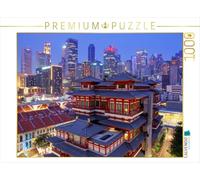 Puzzle · Temple de la Relique de la dent de Bouddha, Singapour | 1000 pièces · Format assemblé 64 × 48 cm · CALVENDO Puzzle