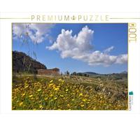 Puzzle · Temple de Ségeste | Le temple et l'amphithéâtre de Segesta sont des sites… · 1000 pièces · Format assemblé 64 × 48 cm · CALVENDO Puzzle
