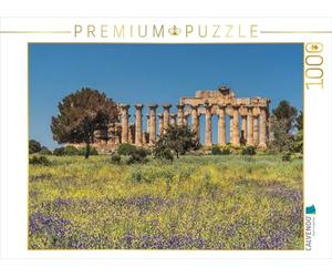 Puzzle · Temple d'Héra à Sélinonte | Sicile · 1000 pièces · Format assemblé 64 × 48 cm · CALVENDO Puzzle