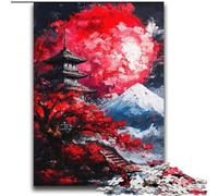 Puzzle Temples Japonais 2000 pièces pour Adultes et Adolescents, Jeu Stimulant et interactif en Famille (70x100cm)