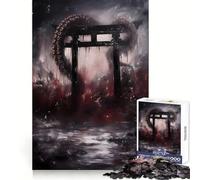 Puzzle Tentacle Torii Gate pour Adolescents, 1000 pièces, activité à la Maison pour stimuler la mémoire, Motif à Assembler, 38x52cm