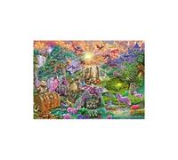 Puzzle - Terre du Dragon Enchanté, 1000 pièces