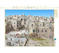 Puzzle · Terre Sainte - Bethléem - Place du marché vers 1900 | 1000 pièces · Format assemblé 64 × 48 cm · CALVENDO Puzzle