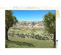 Puzzle · Terre Sainte - Jéru m Vue du Mont Gethsémani vers 1900 | 1000 pièces · Format assemblé 64 × 48 cm · CALVENDO Puzzle