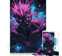Puzzle Terreur Insondable pour Adultes 1000 Pièces Jeu de Mémoire Découpe Fine Finition Premium Un Passe-Temps Captivant (38x52cm)