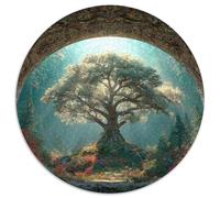 Puzzle The Arbre de Vie is Surrounded by Forest pour Adultes,1000pcs (67.5x67.5cm),Jeu ÉduChatif,décoration De La Maison,