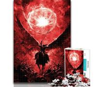 Puzzle The Dark Knight pour Adultes et Adolescents, 1 000 pièces, Jeux éducatifs, décoration d'intérieur, Collection d'artistes, Beaux-Arts, 50x75cm