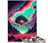 Puzzle The Road to Universe 1000 pièces pour Adultes en Carton de qualité supérieure à emboîtement précis pour Adultes Cadeaux 26 x 38 cm