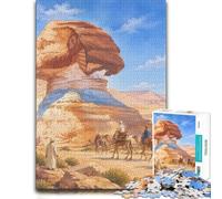 Puzzle The Sphinx 1000pcs (52x38cm) Loisir pour Adultes | Pour progresser pièce après pièce à son rythme : ce puzzle adulte 1000 pièces offre une pause loin des écrans.