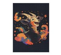 Puzzle The Toothless Goat Laugh pour Adultes, Format 500 PCS
