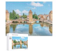 Puzzle Thématique Strasbourg City pour Adultes, Format 500 PCS