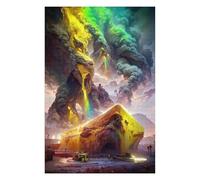 Puzzle Thématique Volcanic Rainbow Eruption pour Adultes, Format 1000 PCS | Puzzle pour passionné - cadeau pour passionné de puzzle avec activité à partager en famille.