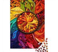 Puzzle Thérapeutique en Bois 1000 Pièces - Épices colorées | Détente Mentale Et Concentration pour Relaxation