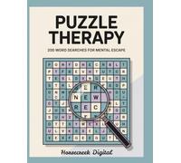 Puzzle Therapy: 200 Word Searches for Mental Escape