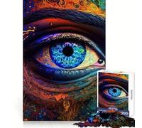 Puzzle Third Eye Journey pour Adolescents, 1000 pièces, Jouet Pure Logic, décoration Murale Calme et épurée 38x26cm