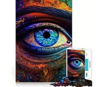 Puzzle Third Eye Journey pour Adolescents, 1000 pièces, Jouet Pure Logic, décoration Murale Calme et épurée 38x52cm