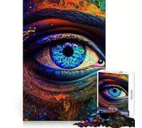 Puzzle Third Eye Journey pour Adolescents, 1000 pièces, Jouet Pure Logic, décoration Murale Calme et épurée 38x52cm