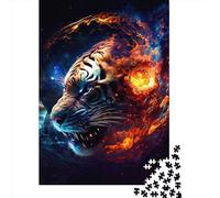 Puzzle Tiger6 de 500 pièces pour Adultes, Puzzles en Bois, Casse-têtes pour Enfants, 500 pièces (52 x 38 cm)