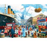 Puzzle Titanic 2000 pièces - Embarquement immédiat - Défi éducatif - 70 x 10 cm