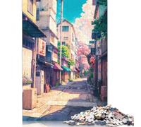 Puzzle Tokyo des années 90, Puzzle Premium en Carton 100% recyclé, pour Enfants et Adultes à partir de 12 Ans, Cadeau de Noël, 1 000 pièces (38 x 26 cm)