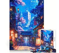 Puzzle Tokyo Spring 1000 pièces pour Adultes, Jeu de réflexion, Divertissement d'intérieur, Bords précis, Objet de Collection 38x26cm