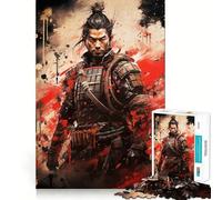 Puzzle Tomoe Warrior Graffiti Artwork pour Adolescents, 1000 pièces, idéal pour stimuler la mémoire, se détendre et Offrir Un Cadeau Exceptionnel 38x52cm