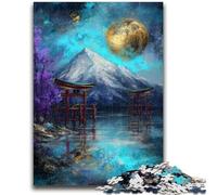 Puzzle Torii Gate mystérieux pour Adolescents 1000 pièces, Jeu Stimulant et éducatif en Famille pour Anniversaire, Noël 26x38cm