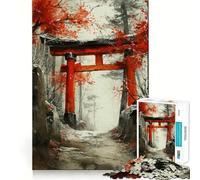 Puzzle Torii Gate pour Adultes, 1000 pièces, améliore la mémoire, Loisirs, Bords précis, pour Les fêtes 50x75cm