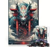 Puzzle Torii Guardian pour Adolescents, 1000 pièces, renforce la mémoire, Anti-Stress, Bords Lisses, Cadeau de Noël 50x75cm