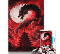 Puzzle Tornade de Foudre pour Adolescents 1000 Pièces pour Adultes, Jeu de Famille et de Loisirs, Cadeaux Secret du Père Noël 50x75cm