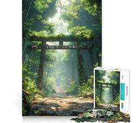 Puzzle Torri Gate Forest Gateway 1000 pièces pour Adolescents Redécouvrez Le Plaisir Relaxant et Les Cadeaux saisonniers 38x26cm