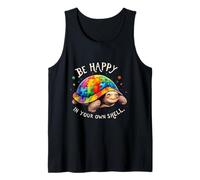 Puzzle Tortue Be Happy in Your Own Shell Autism Awareness Débardeur