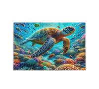 Puzzle tortue d'animaux marins pour adultes 500 pièces