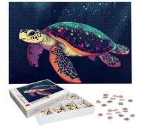 Puzzle Tortue de mer 3000 Pièces Adultes, Puzzle 3000 Pièces pour Adultes et Enfants à Partir de 14 Ans, Animal Puzzles Bois de Qualité Supérieure avec Une Boîte d'emballage Exquise Cadeaux Noël H-373