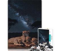 Puzzle Tortue Fantastique pour Adolescents, Puzzle 1000 pièces, Jeux Amusants, Chaque Pièce Est Unique - Jeu Familial Amusant et Défi (50x75cm)