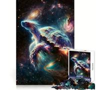 Puzzle Tortue Nébuleuse pour Adultes, 1000 Pièces, Jeu d'exercice Mental, Détente, Cadeau de Noël 50x75cm