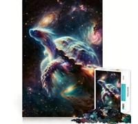 Puzzle Tortue Nébuleuse pour Adultes, 1000 Pièces, Jeu d'exercice Mental, Détente, Cadeau de Noël 50x75cm