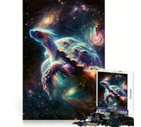 Puzzle Tortue Nébuleuse pour Adultes 1000 Pièces Jouet Intelligent et Apaisant Découpe Précise Pièce de Collection 38x52cm