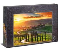 Puzzle Toscane: Puzzle 1000 Pièces - Photo Pittoresque De La Toscane - Italie En Soirée