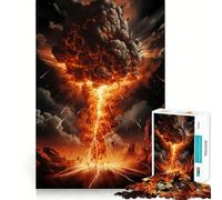 Puzzle Total Destruction 1000 pièces pour Adolescents, Jeu de réflexion, Design Confortable et Relaxant, Cadeau attentionné 38x52cm