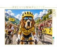 Puzzle · Tour de Beagle | À toute vitesse à travers les montagnes avec la puissance du… · 1000 pièces · Format assemblé 64 × 48 cm · CALVENDO Puzzle