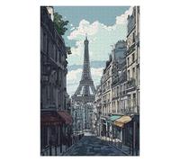 Puzzle Tour Eiffel 1000 pièces pour Adultes et Enfants, idéal pour la famille-38x52cm