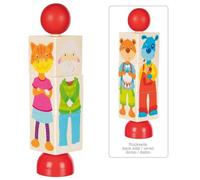 Puzzle tournant en bois Goki - Animaux
