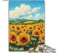 Puzzle Tournesol 2000 pièces, Jeu éducatif et décompressant pour Anniversaire et Noël (70x100cm)