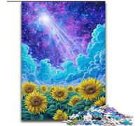 Puzzle Tournesol Fantastique 1000 Pièces Adulte Difficile, Convient aux 14 Ans et Plus Amusement en Famille pour Toute la Famille 26x38cm