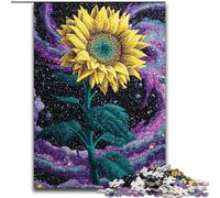 Puzzle Tournesol Fantastique pour Adolescents 1000 Pièces, Jouet Éducatif Anti-Stress, Idéal comme Cadeau pour Toute la Famille (26x38cm)
