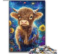 Puzzle Tournesol Yak 2000 pièces pour Adultes, Jeu Stimulant et Jeu Familial, Cadeau d'anniversaire, décoration Murale (70x100cm)